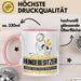 Hundebesitzer Geschenk Tasse Ich Bin Hundebesitzer Aber Sag Doch Einfach Superheld Lustige Geschenkdiee für Hundebesitzer Kaffee-Becher Rosa Trendation