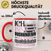 Buchbinderin Ausbildung Start Geschenk Tasse Ich Bin Buchbinderin In Der Ausbildung Ich Darf Das Kaffee-Becher Geschenkidee Rot Trendation