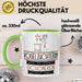 Vogelzüchterin Weil Es Keinen Schöneren Beruf Gibt Tasse Geschenk für Eine Vogelzüchterin Lustig Grün Trendation