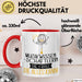 Musikwissenschaftlerin Geschenk Tasse Becher Die Frau Die Allen Kann Geschenkidee für eine Musikwissenschaftlerin Lustig Rot Trendation