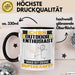 Outdoor-Enthusiast Tasse Geschenk für Outdoor-Enthusiast Geburtstag Lustiger Spruch Kaffee-Becher Was Ist Deine Superkraft Schwarz Trendation