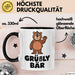 Bär Tierliebhaber Tasse Geschenk Lustige Geschenkidee Spruch Grüßly Bär Trendation