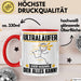 Ultraläufer Tasse Geschenk für Ultraläufer Der Mann Der Alles Kann Geschenkidee zum Geburtstag Rot Trendation