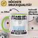 Stand-Up-Paddler Tasse Geschenk für Stand-Up-Paddler Der Mann Der Alles Kann Geschenkidee zum Geburtstag Grün Trendation