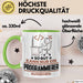 Programmierer Geschenk Tasse So Gut Kann Nur Ein Programmierer Aussehen Geschenkidee Kaffee-Becher Grün Trendation