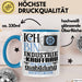 Industriekauffrau Ausbildung Start Geschenk Tasse Ich Bin Industriekauffrau In Der Ausbildung Ich Darf Das Kaffee-Becher Geschenkidee Blau Trendation