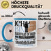 Kauffrau im Groß- und Außenhandel Ausbildung Start Geschenk Tasse Ich Bin Kauffrau im Groß- und Außenhandel In Der Ausbildung Ich Darf Das Kaffee-Becher Geschenkidee Blau Trendation