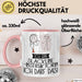 Geschenk für Slackline-Instruktorin Tasse Lustige Geschenkidee Geburtstag Ich Bin Slackline-Instruktorin Ich Darf Das Rosa Trendation