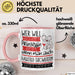 Haustier-Tätowiererin Tasse Geschenk Spruch Wer Will Schon Prinzessin Sein Wenn Man Auch Haustier-Tätowiererin Sein Kann Rosa Trendation