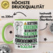 Großonkel Geschenk Tasse Lustiger Spruch Erheben Sie Sich Der Großonkel Betritt den Raum Grün Trendation