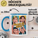 Büroarbeit Kollege Abschied Tasse Geschenk Lustige Geschenkidee Spruch Du Gehst Blau Trendation