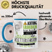 Kletterlehrerin Tasse Geschenk Lustiger Spruch Bitte Erheben Sie Sich Seine Majestät Die Kletterlehrerin Betritt Den Raum Blau Trendation