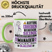 Manager Geschenk Tasse Lustiger Spruch Erheben Sie Sich Der Manager Betritt den Raum Grün Trendation