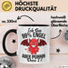 Engel Teufel Tasse Geschenk Lustige Geschenkidee Spruch Ich Bin 99% Engel Schwarz Trendation