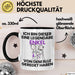 Enkel Geschenk Tasse Lustige Geschenkidee Geburtstag für Enkel Ich Bin Dieser Legendäre Enkel Von Dem Alle Geredet Haben Kaffee-Becher Schwarz Trendation