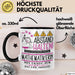 Mathematikerin Tasse Geschenk Lustig Abstand Halten Hochleistungs-Mathematikerin Mit Drang Zur Perfektion Bei Der Arbeit Trendation