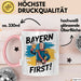 Deutschland München Bayern Bayerisch Tasse Geschenk Lustige Geschenkidee Spruch Bayern Zuerst Rosa Trendation
