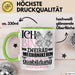 Zweiradmechanikerin Ausbildung Start Geschenk Tasse Ich Bin Zweiradmechanikerin In Der Ausbildung Ich Darf Das Kaffee-Becher Geschenkidee Grün Trendation