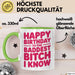 Geburtstagsfeier Tasse Geschenk Lustige Geschenkidee Spruch Alles Gute Zum Geburtstag An Die Heftigste Queen Grün Trendation