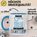 Surferin Tasse Geschenk Becher Stark Attraktiv Furchtlos Surferin Lustige Geschenkidee Blau Trendation