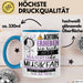 Musikfan Tasse Geschenk Lustiger Spruch Bitte Erheben Sie Sich Seine Majestät Die Musikfan Betritt Den Raum Blau Trendation