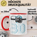 3D Drucker Tasse mit Grafik lustige Geschenkidee für Technikliebhaber Rot Trendation