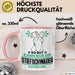 Stiefschwäger Geschenk Tasse So Gut Kann Nur Ein Stiefschwäger Aussehen Geschenkidee Kaffee-Becher Rosa Trendation