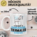 Tiermaler Geschenk Tasse So Gut Kann Nur Ein Tiermaler Aussehen Geschenkidee Kaffee-Becher Weiß Trendation