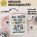 Jutta Tasse Geschenk Alle Sagten Das Geht Nicht Aber Dann Kam Jutta Und Hat Es Einfach Gemacht Geschenkidee Becher mit Name Rosa Trendation