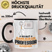 Professor Geschenk Tasse So Gut Kann Nur Ein Professor Aussehen Geschenkidee Kaffee-Becher Schwarz Trendation