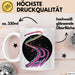 Raver Tasse Geschenkidee für EDM und Tanzflächen Fans Weiß Trendation