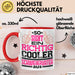 Schwiegervater Tasse Geschenk So Sieht Ein Richtig Cooler Schwiegerpapa Aus Becher Rot Trendation