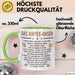 Kaffeeliebhaber Tasse Geschenk Lustige Geschenkidee Spruch Das Kaffee Unser Grün Trendation