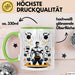 Fitnesstrainer Tasse Geschenk Lustige Geschenkidee Spruch Für Fitness Motivatoren Grün Trendation