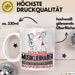 Musikliebhaber Geschenk Tasse Ich Bin Musikliebhaber Aber Sag Doch Einfach Superheld Lustige Geschenkdiee für Musikliebhaber Kaffee-Becher Weiß Trendation
