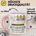 Reittherapeutin Tasse Geschenk Lustig Abstand Halten Hochleistungs-Reittherapeutin Mit Drang Zur Perfektion Bei Der Arbeit Rosa Trendation
