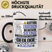 Geologe Geschenk Tasse Lustiger Spruch Erheben Sie Sich Der Geologe Betritt den Raum Schwarz Trendation