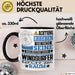 Windsurfer Geschenk Tasse Lustiger Spruch Erheben Sie Sich Der Windsurfer Betritt den Raum Schwarz Trendation