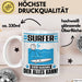 Surfer Tasse Geschenk für Surfer Der Mann Der Alles Kann Geschenkidee zum Geburtstag Weiß Trendation