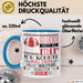 Fallschirmsprung-Begleiter Geschenk Tasse Sei Lieber Nett Zu Mir Ich Könnte Mal Dein Fallschirmsprung Begleiter Sein Blau Trendation