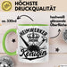Heimwerker Geschenk Tassen Partner-Tassen Kaffee-Becher Heimwerker Königin Frauen Grün Trendation