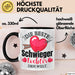 Schwiegertochter Tasse Geschenk Die Beste Schwiegertochter Der Welt Geschenkidee Becher Schwarz Trendation