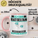 Rätselfan Tasse Geschenk für Rätselfan Geburtstag Lustiger Spruch Kaffee-Becher Was Ist Deine Superkraft Rosa Trendation