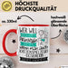 Katzenspielzeug-Designerin Tasse Geschenk Spruch Wer Will Schon Prinzessin Sein Wenn Man Auch Katzenspielzeug-Designerin Sein Kann Rot Trendation