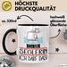 Geschenk für Seglerin Tasse Lustige Geschenkidee Geburtstag Ich Bin Seglerin Ich Darf Das Trendation
