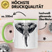 Elefant Tier Tasse Geschenk Lustige Geschenkidee Spruch Grün Trendation