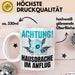 Hausdrache Im Anflug Tasse Geschenk Becher Weiß Trendation