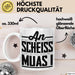 Bayern Tasse Geschenk Witz Bayer Boarisch Witz Spruch Kaffee-Tasse Geschenkidee Weiß Trendation