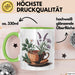 Kräutertee Fan Tasse Geschenkidee für Teezeit Liebhaber Grün Trendation