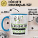 Bergführerin Weil Es Keinen Schöneren Beruf Gibt Tasse Geschenk für Eine Bergführerin Lustig Blau Trendation